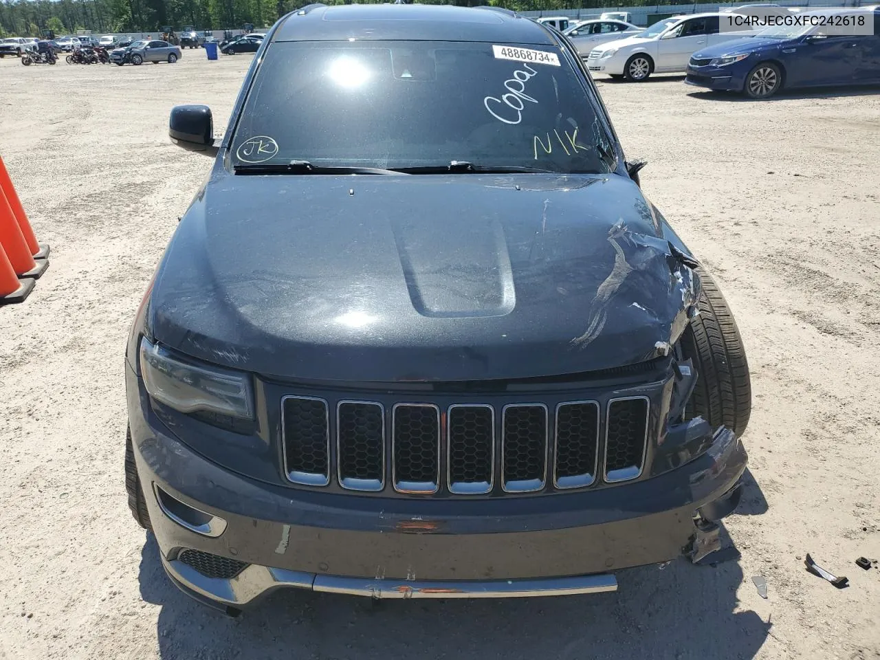 1C4RJECGXFC242618 2015 Jeep Grand Cherokee Overland