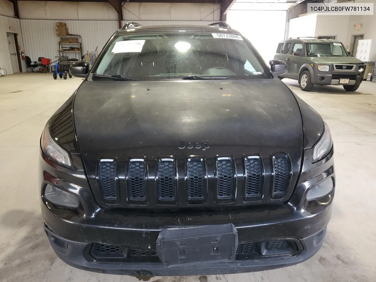 2015 Jeep Cherokee Latitude VIN: 1C4PJLCB0FW781134 Lot: 50733884