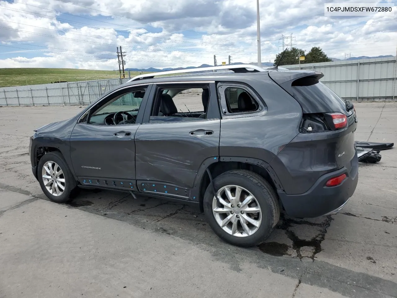 1C4PJMDSXFW672880 2015 Jeep Cherokee Limited