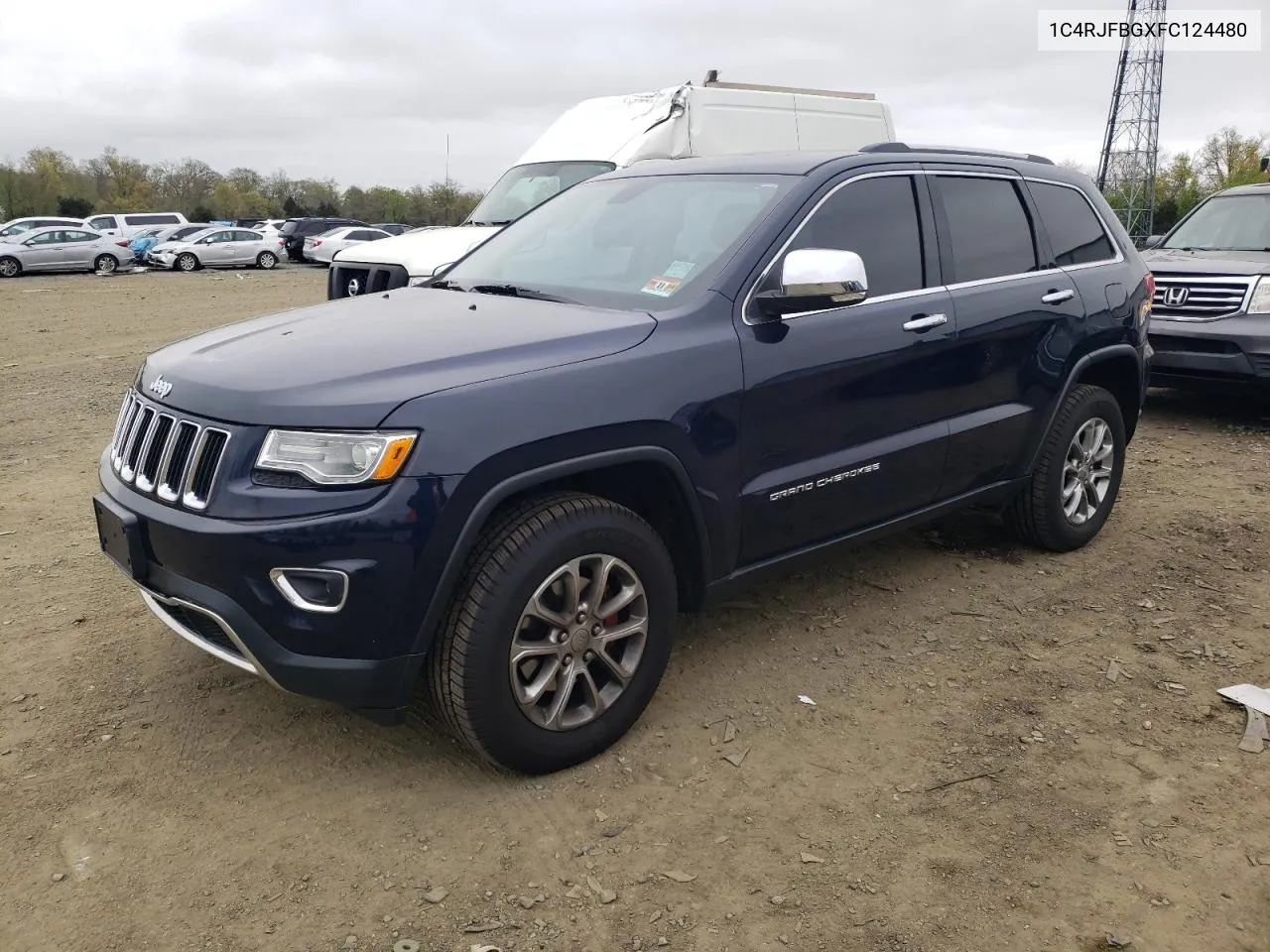 2015 Jeep Grand Cherokee Limited VIN: 1C4RJFBGXFC124480 Lot: 51474714