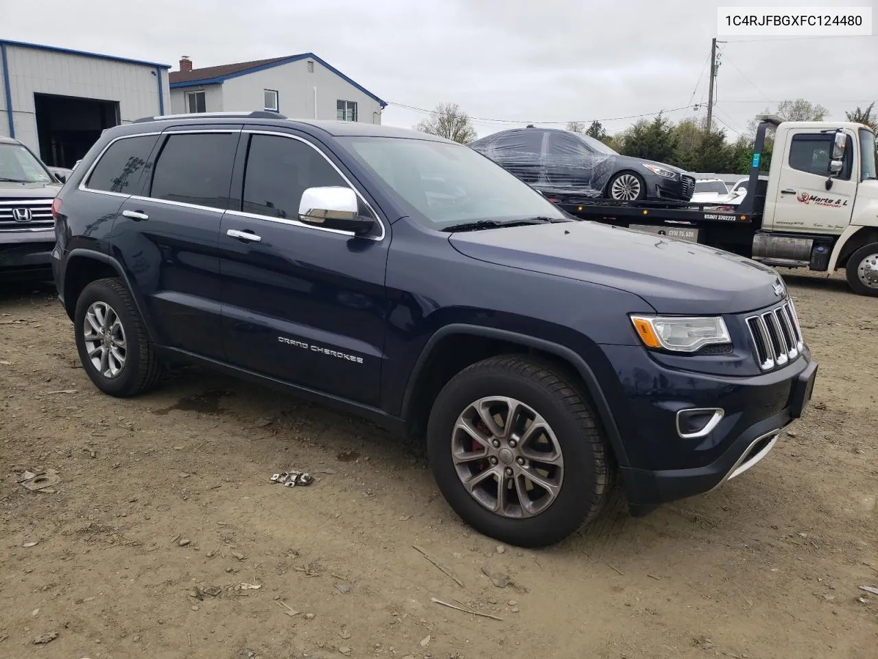 2015 Jeep Grand Cherokee Limited VIN: 1C4RJFBGXFC124480 Lot: 51474714