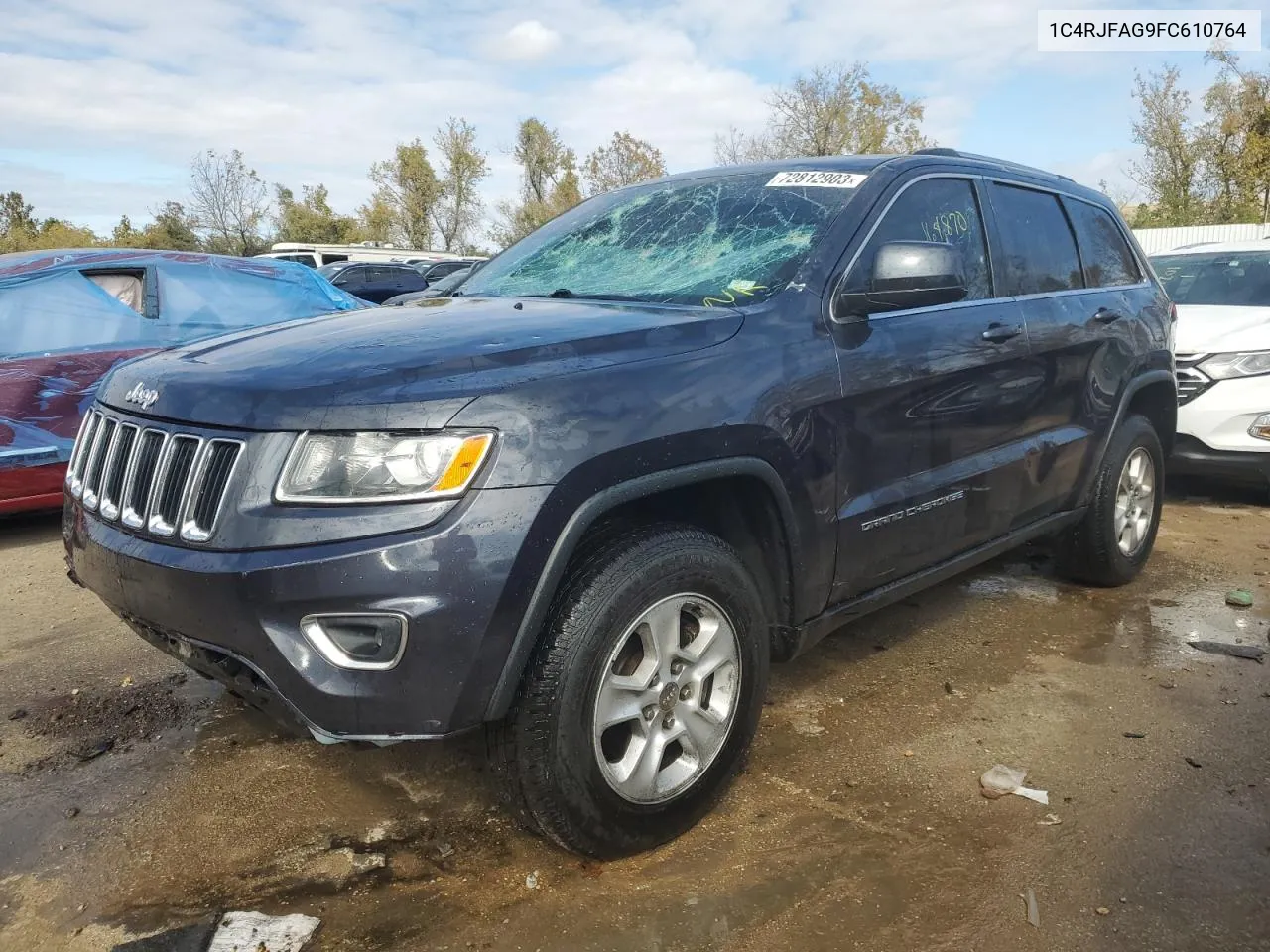 2015 Jeep Grand Cherokee Laredo VIN: 1C4RJFAG9FC610764 Lot: 52275194