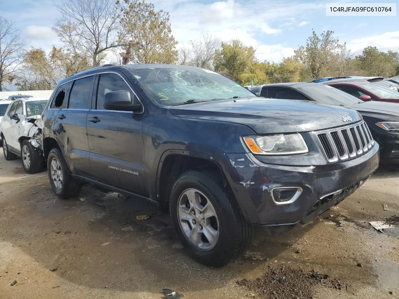 2015 Jeep Grand Cherokee Laredo VIN: 1C4RJFAG9FC610764 Lot: 52275194