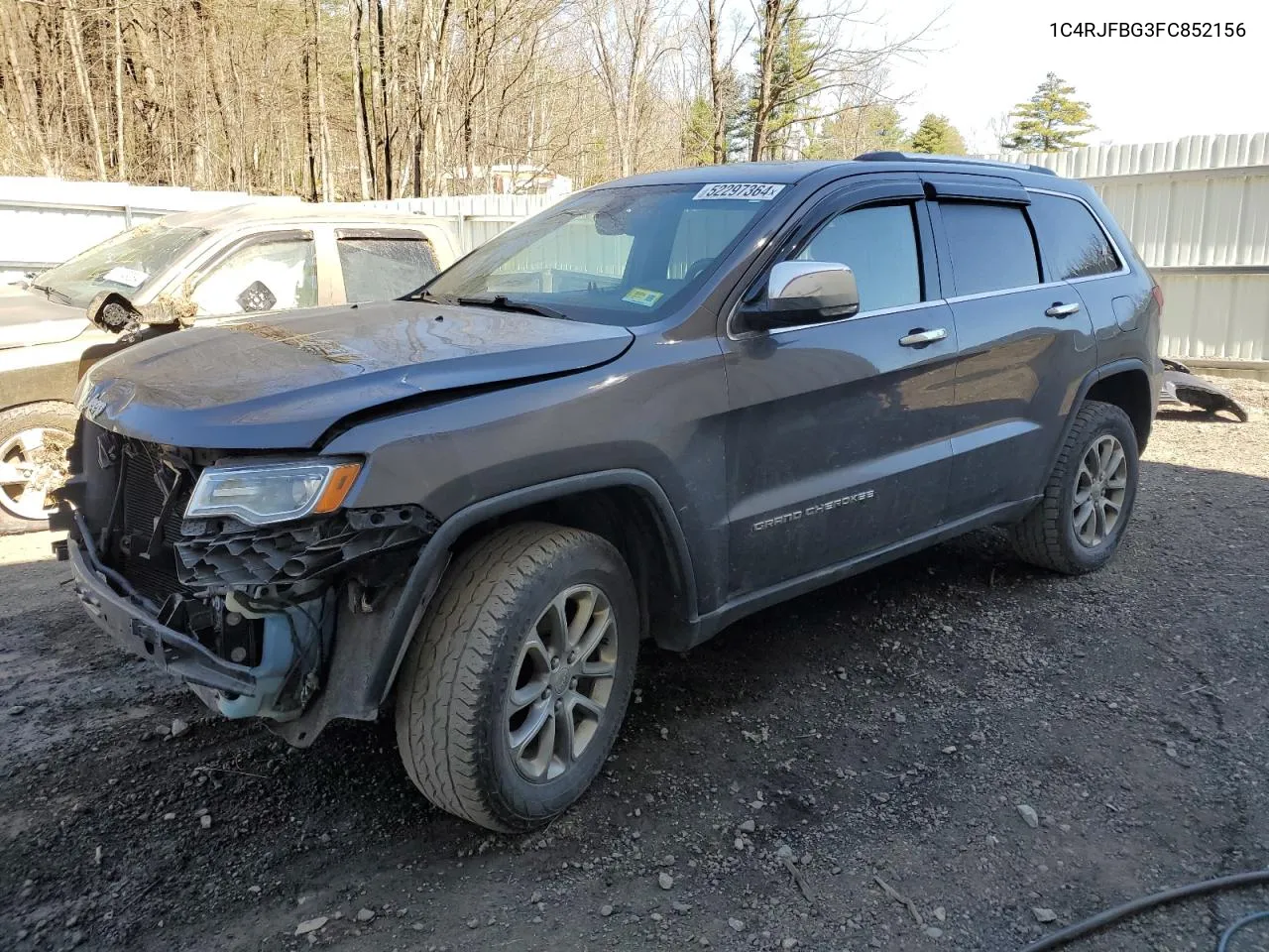 2015 Jeep Grand Cherokee Limited VIN: 1C4RJFBG3FC852156 Lot: 52297364