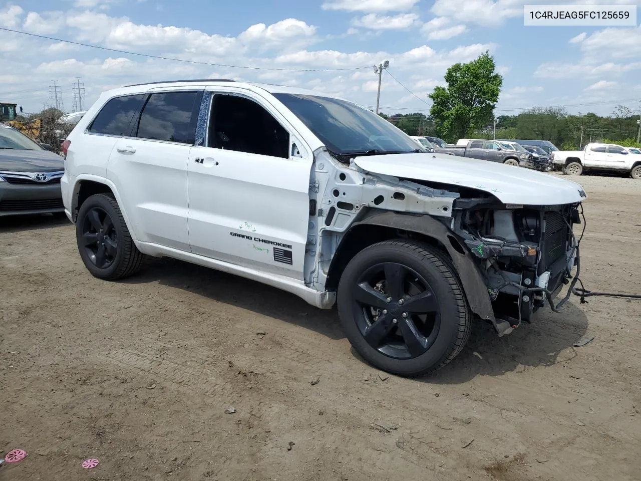 2015 Jeep Grand Cherokee Laredo VIN: 1C4RJEAG5FC125659 Lot: 52334074