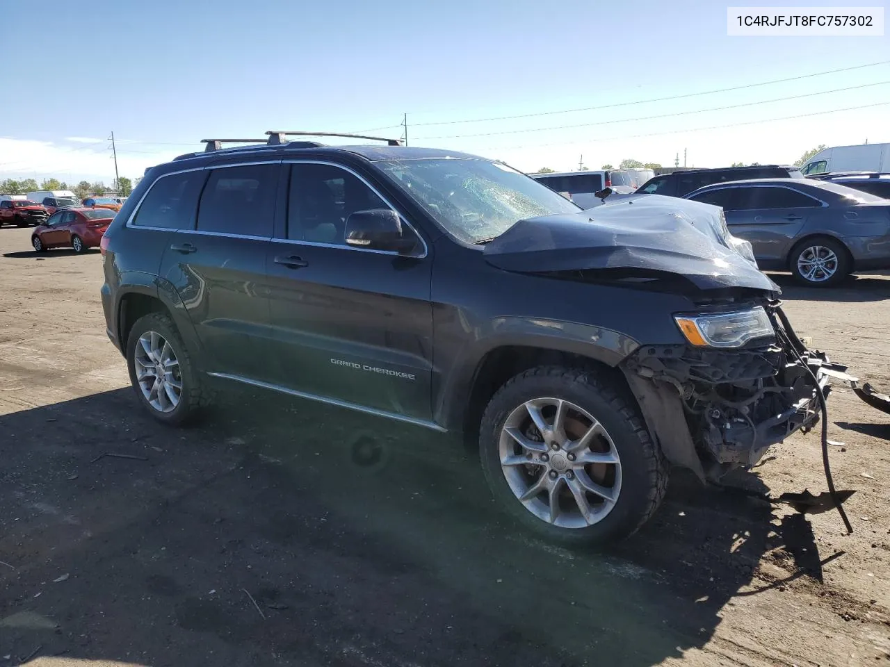 1C4RJFJT8FC757302 2015 Jeep Grand Cherokee Summit