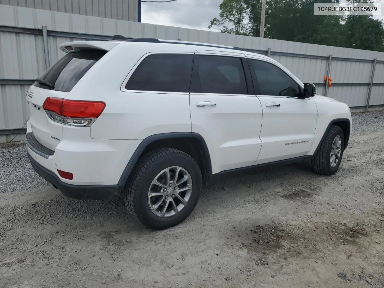 2015 Jeep Grand Cherokee Limited VIN: 1C4RJFBG3FC195679 Lot: 52634974