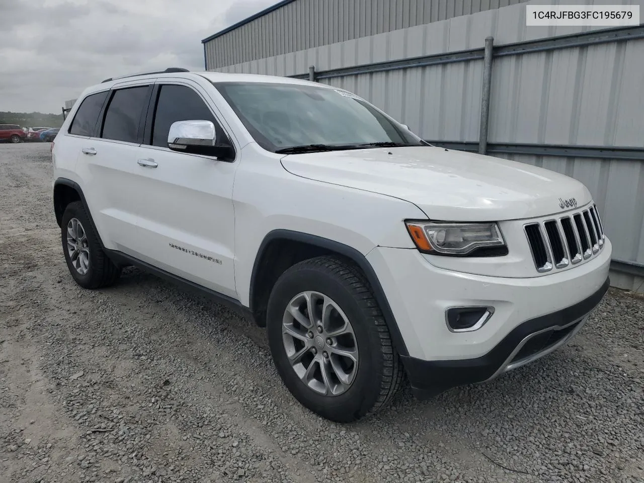 2015 Jeep Grand Cherokee Limited VIN: 1C4RJFBG3FC195679 Lot: 52634974