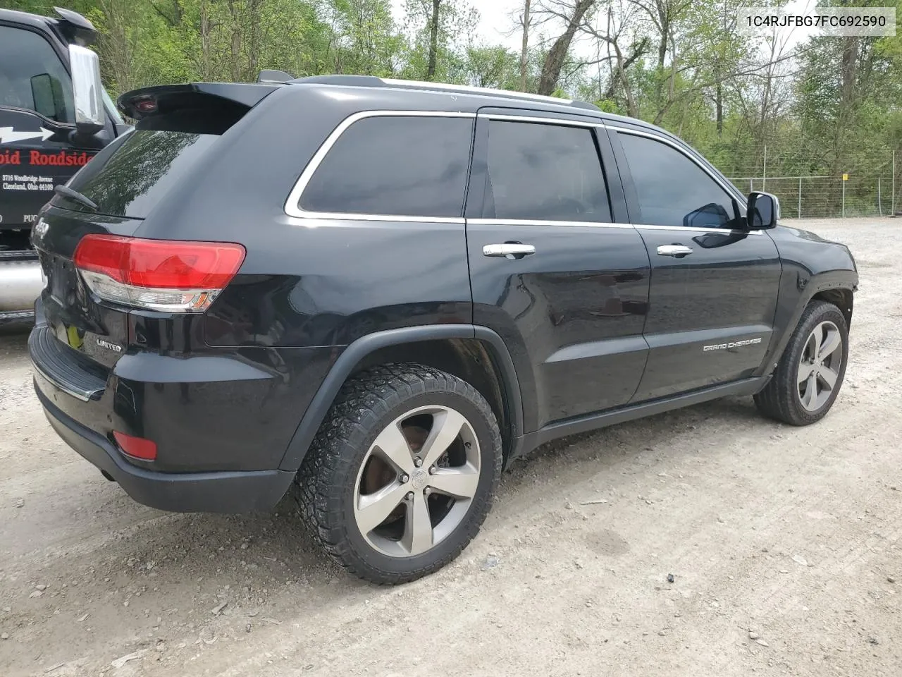 2015 Jeep Grand Cherokee Limited VIN: 1C4RJFBG7FC692590 Lot: 53287104