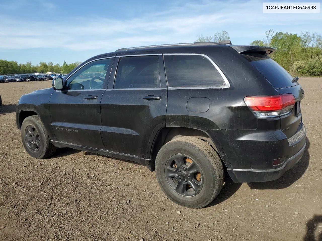 1C4RJFAG1FC645993 2015 Jeep Grand Cherokee Laredo