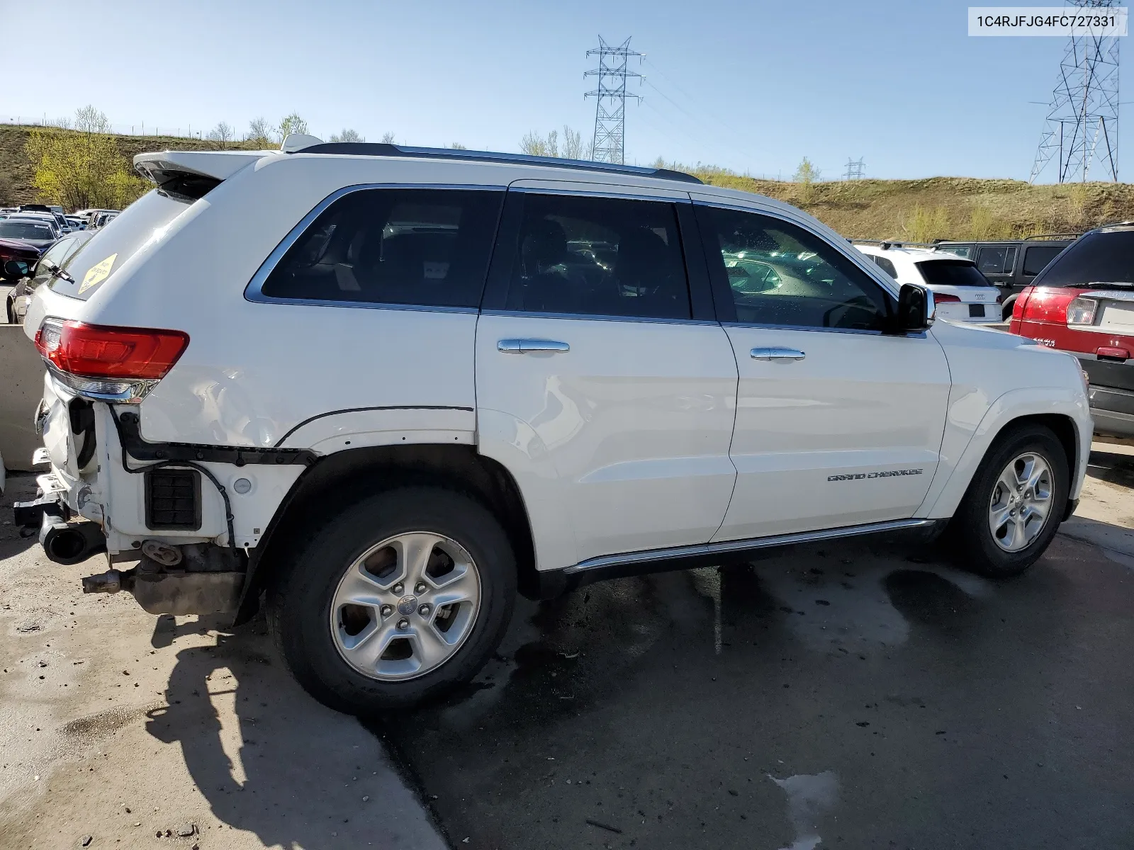 2015 Jeep Grand Cherokee Summit VIN: 1C4RJFJG4FC727331 Lot: 53436094