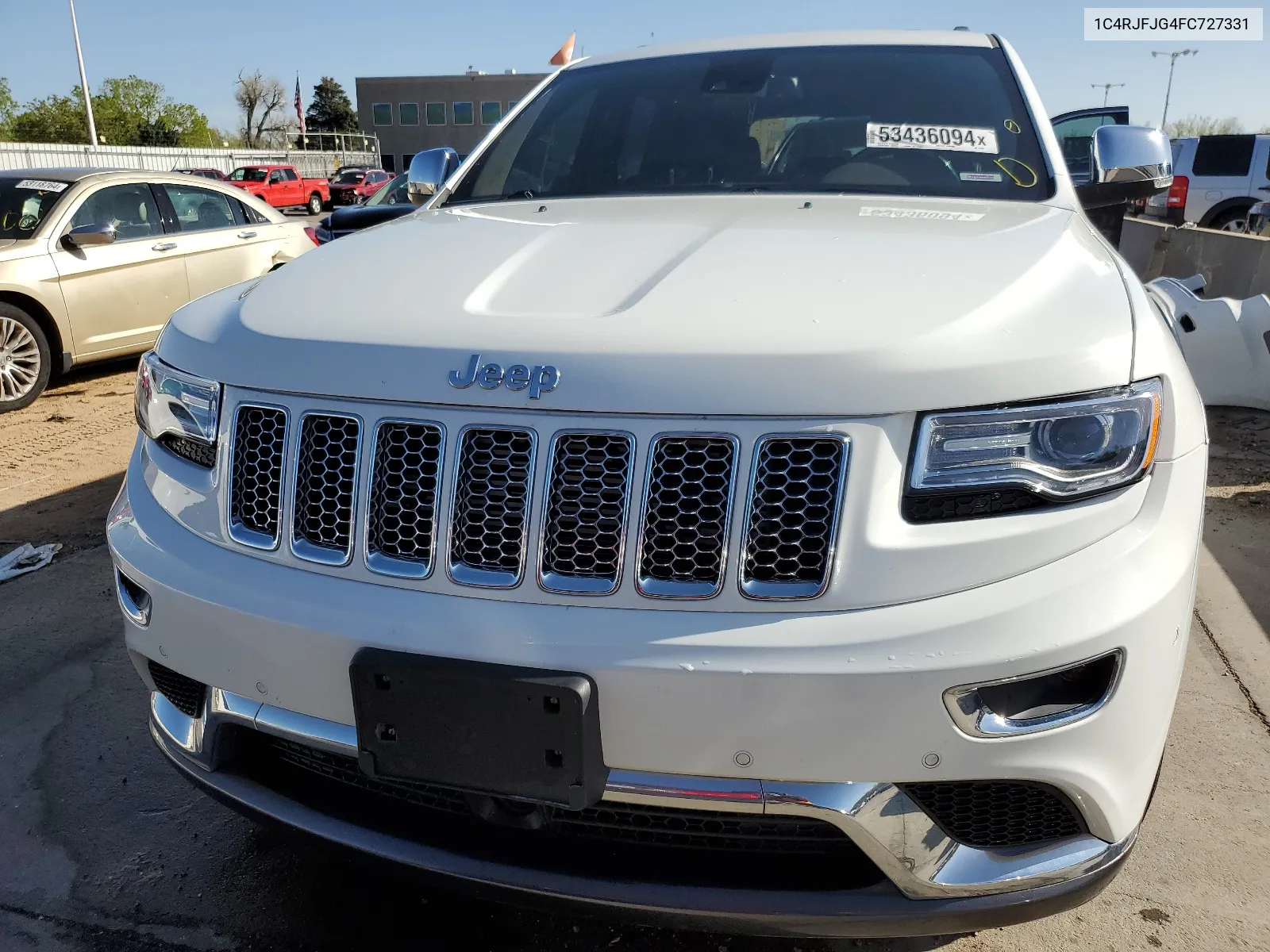 2015 Jeep Grand Cherokee Summit VIN: 1C4RJFJG4FC727331 Lot: 53436094