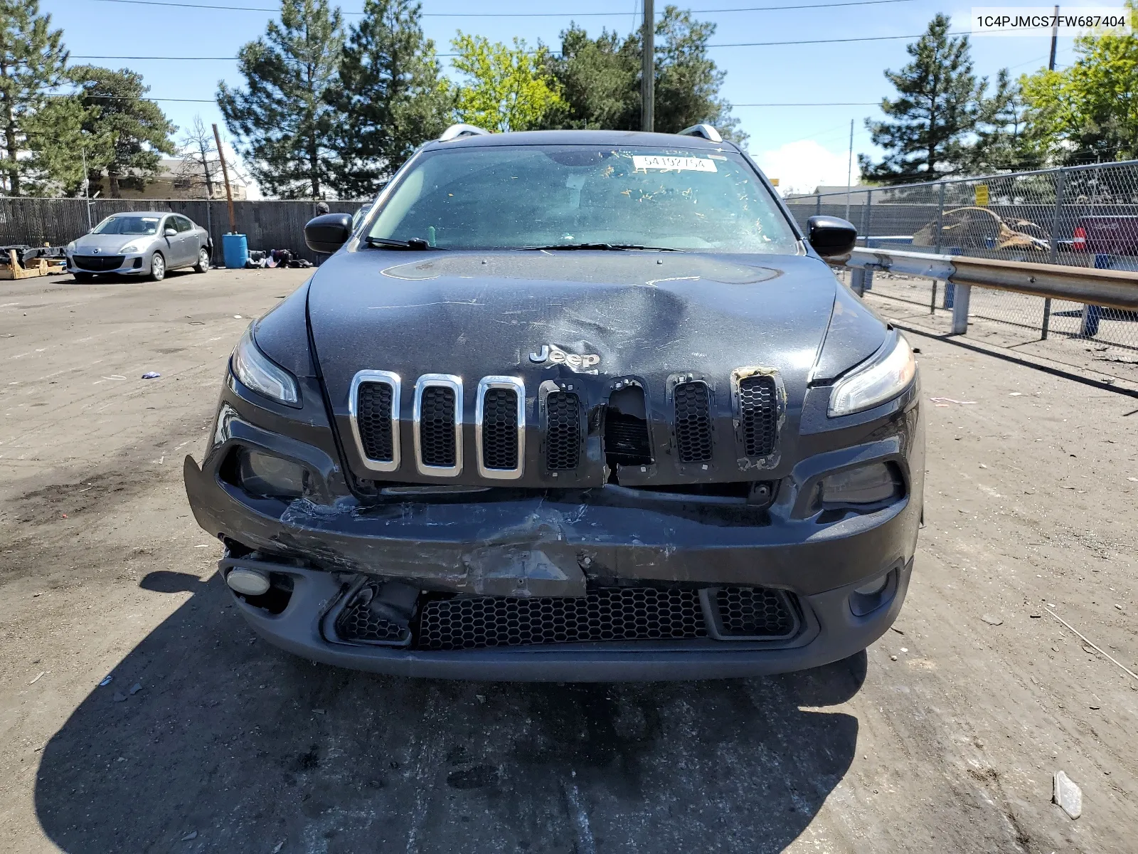 1C4PJMCS7FW687404 2015 Jeep Cherokee Latitude