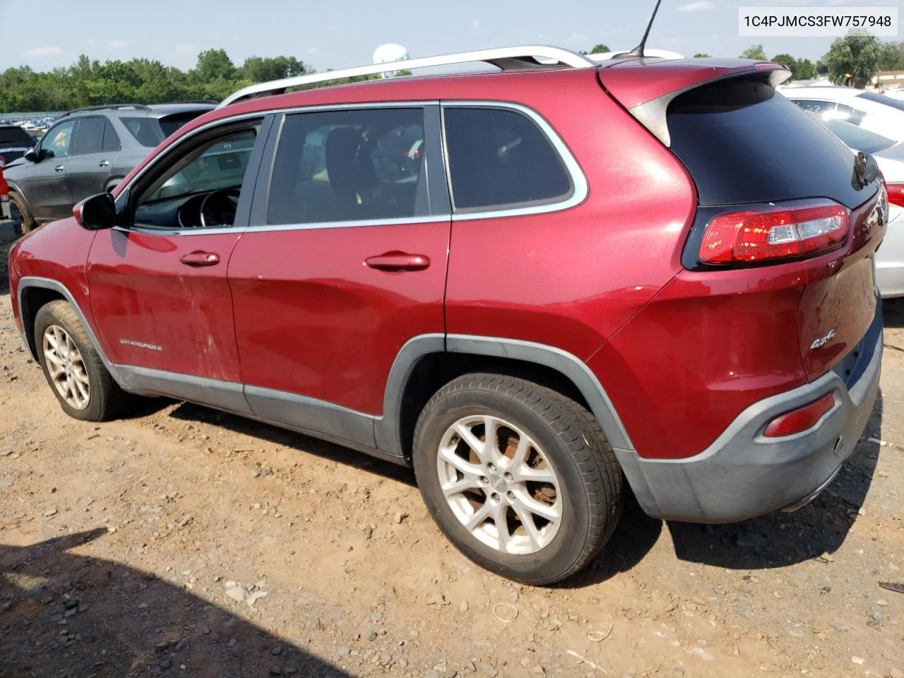 2015 Jeep Cherokee Latitude VIN: 1C4PJMCS3FW757948 Lot: 54381834