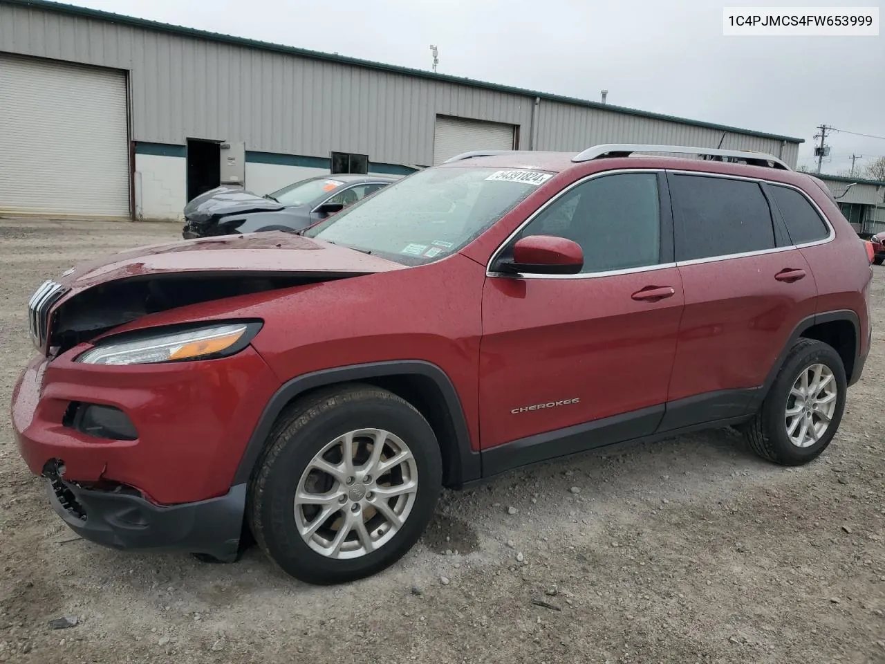 2015 Jeep Cherokee Latitude VIN: 1C4PJMCS4FW653999 Lot: 54391824