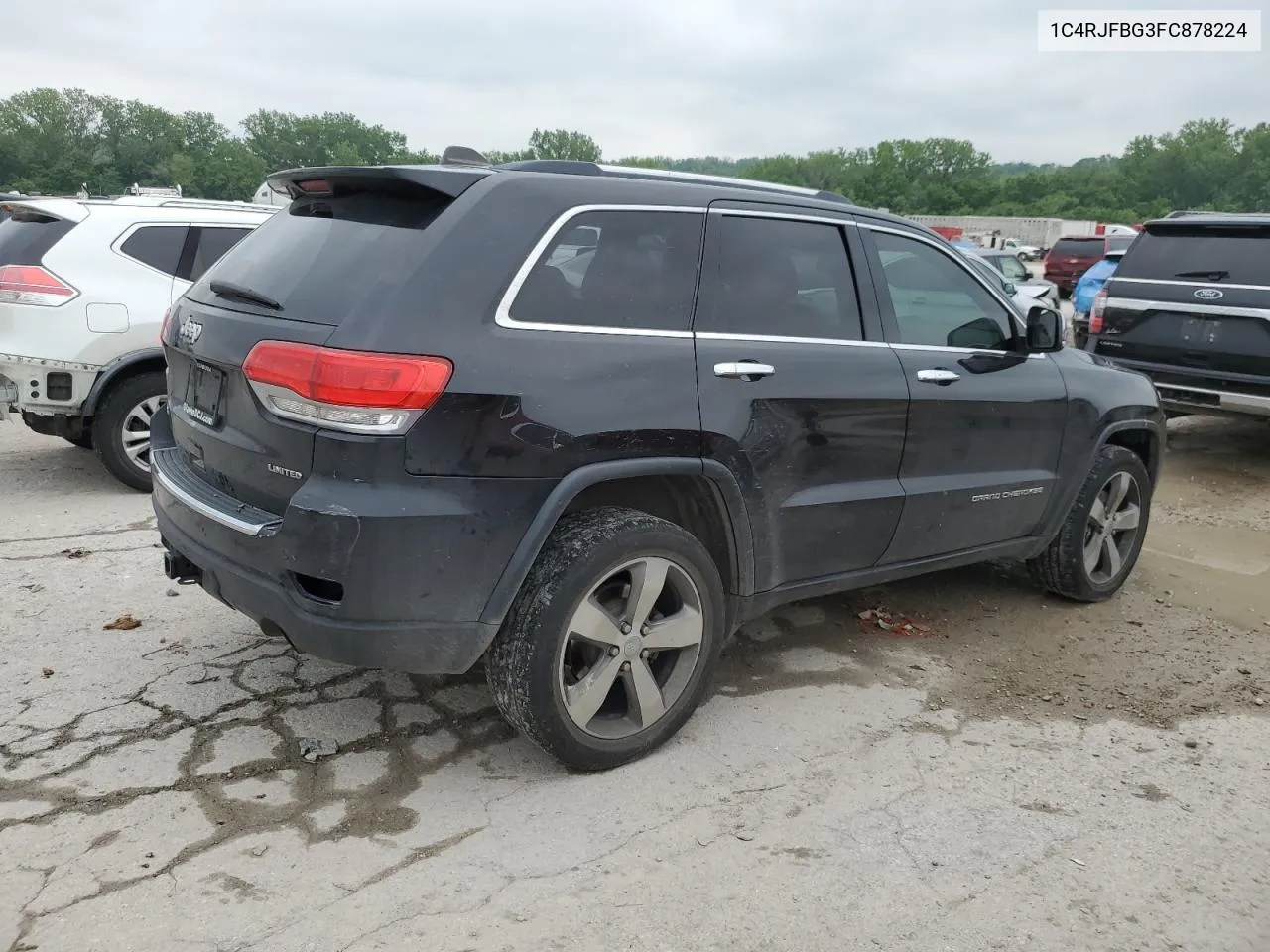 2015 Jeep Grand Cherokee Limited VIN: 1C4RJFBG3FC878224 Lot: 54561734