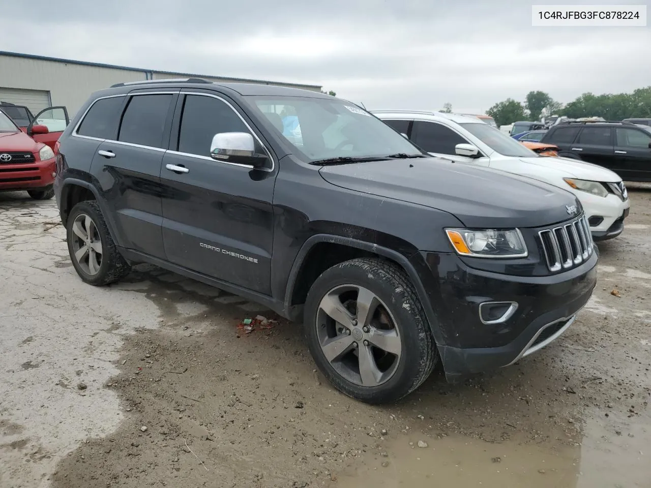 2015 Jeep Grand Cherokee Limited VIN: 1C4RJFBG3FC878224 Lot: 54561734