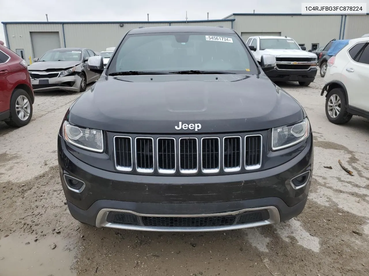 2015 Jeep Grand Cherokee Limited VIN: 1C4RJFBG3FC878224 Lot: 54561734