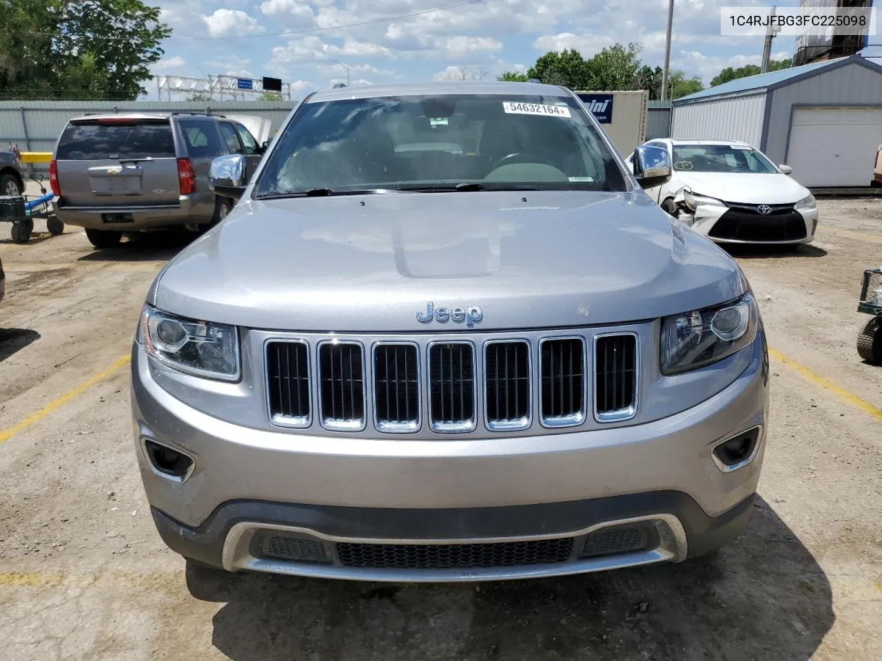 2015 Jeep Grand Cherokee Limited VIN: 1C4RJFBG3FC225098 Lot: 54632164