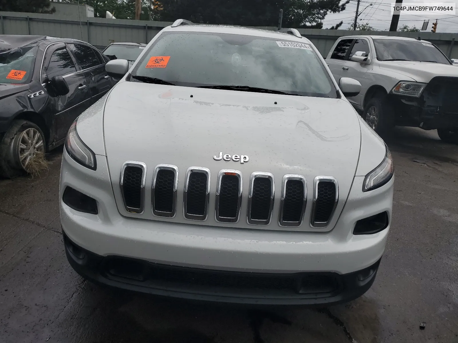 1C4PJMCB9FW749644 2015 Jeep Cherokee Latitude