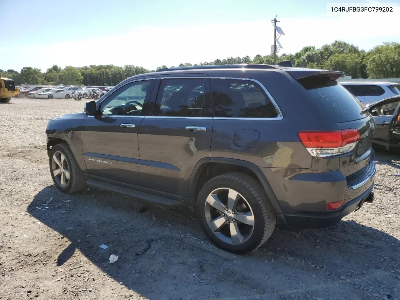 2015 Jeep Grand Cherokee Limited VIN: 1C4RJFBG3FC799202 Lot: 55926164