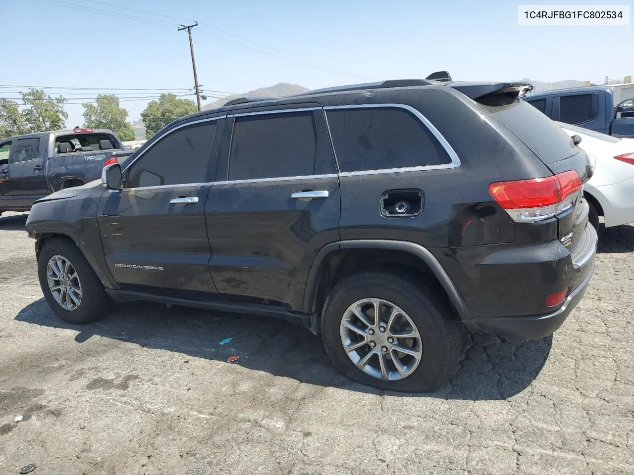 2015 Jeep Grand Cherokee Limited VIN: 1C4RJFBG1FC802534 Lot: 56477734