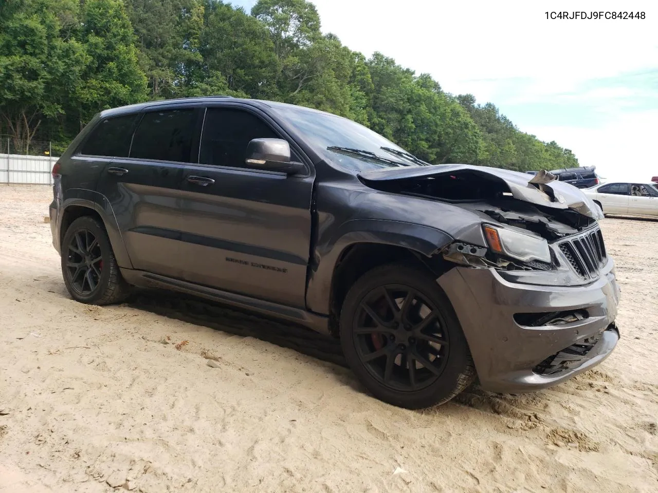 2015 Jeep Grand Cherokee Srt-8 VIN: 1C4RJFDJ9FC842448 Lot: 56956284