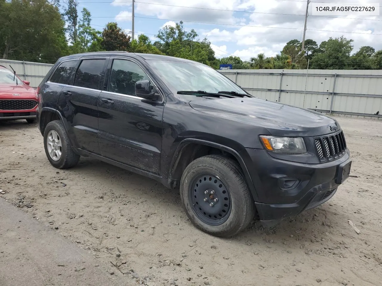 2015 Jeep Grand Cherokee Laredo VIN: 1C4RJFAG5FC227629 Lot: 57196614