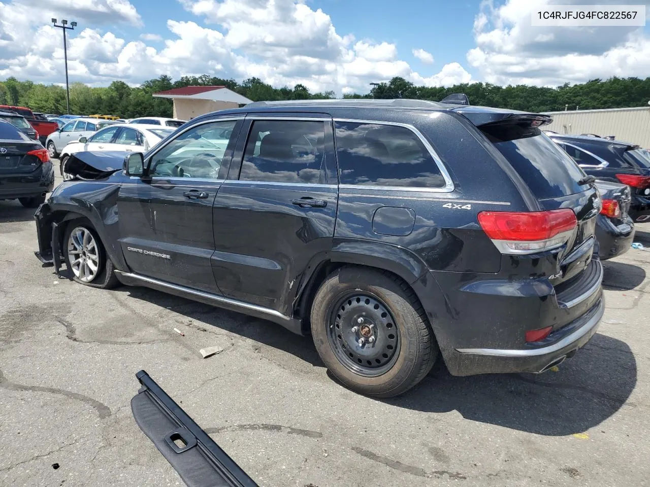 2015 Jeep Grand Cherokee Summit VIN: 1C4RJFJG4FC822567 Lot: 57310034