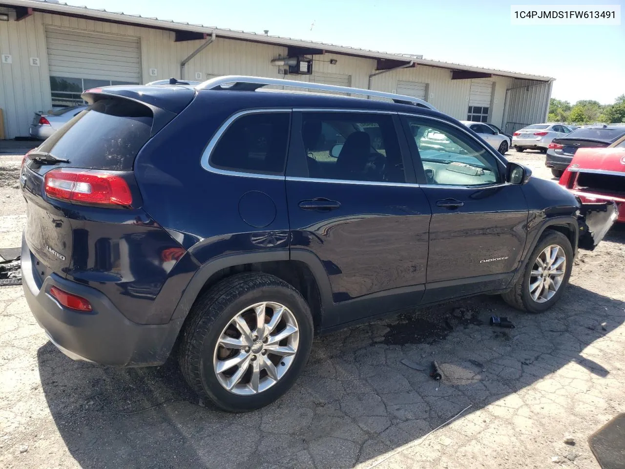 2015 Jeep Cherokee Limited VIN: 1C4PJMDS1FW613491 Lot: 57736484