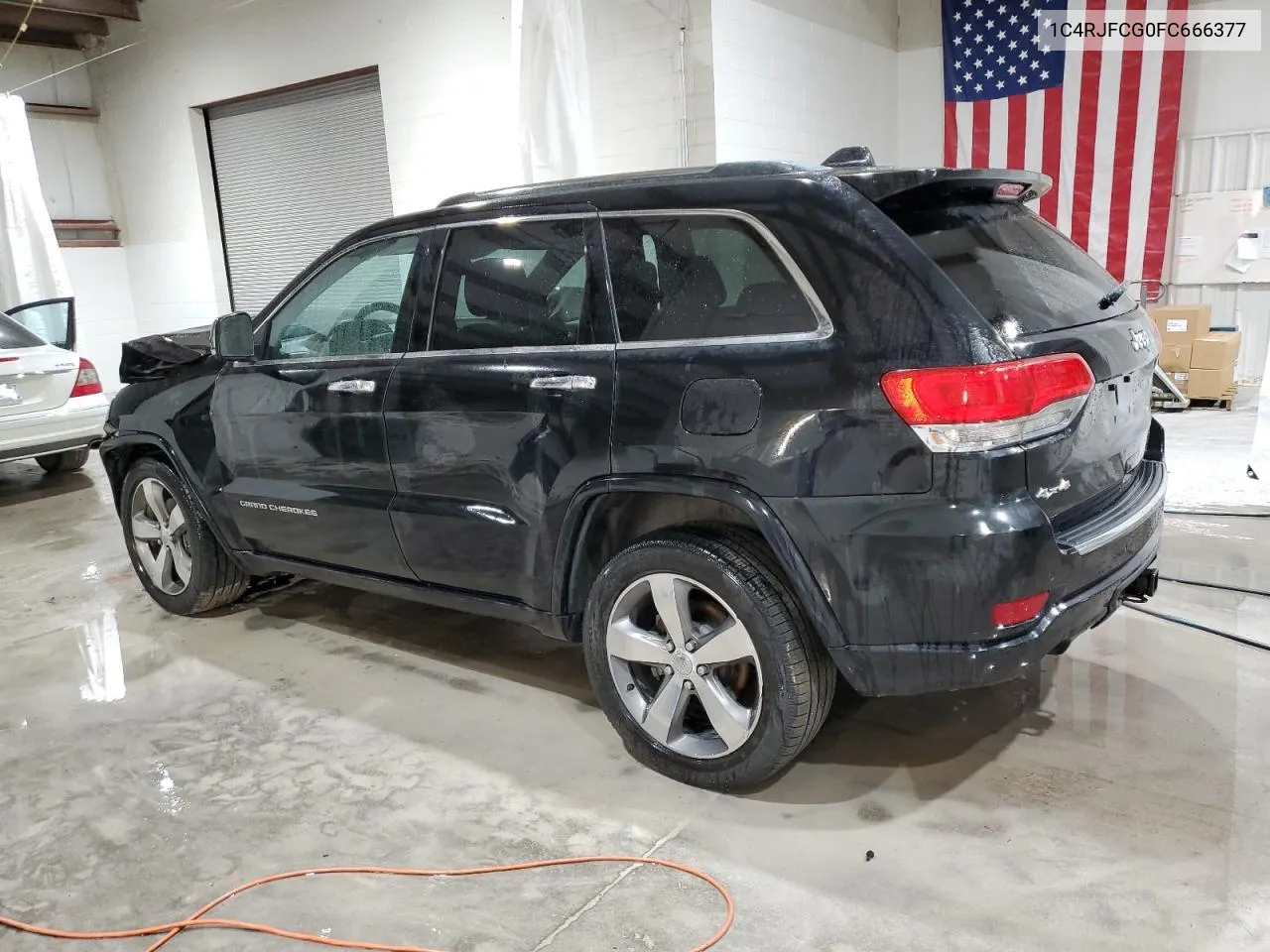 2015 Jeep Grand Cherokee Overland VIN: 1C4RJFCG0FC666377 Lot: 58490804