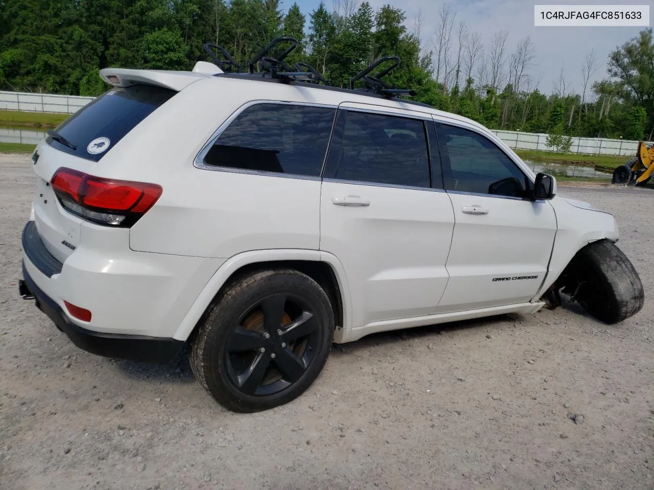 2015 Jeep Grand Cherokee Laredo VIN: 1C4RJFAG4FC851633 Lot: 58530344