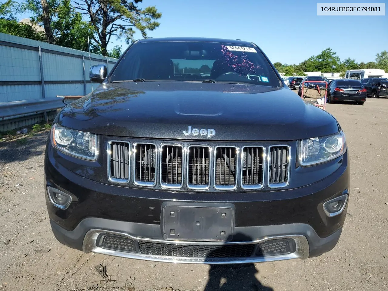 1C4RJFBG3FC794081 2015 Jeep Grand Cherokee Limited