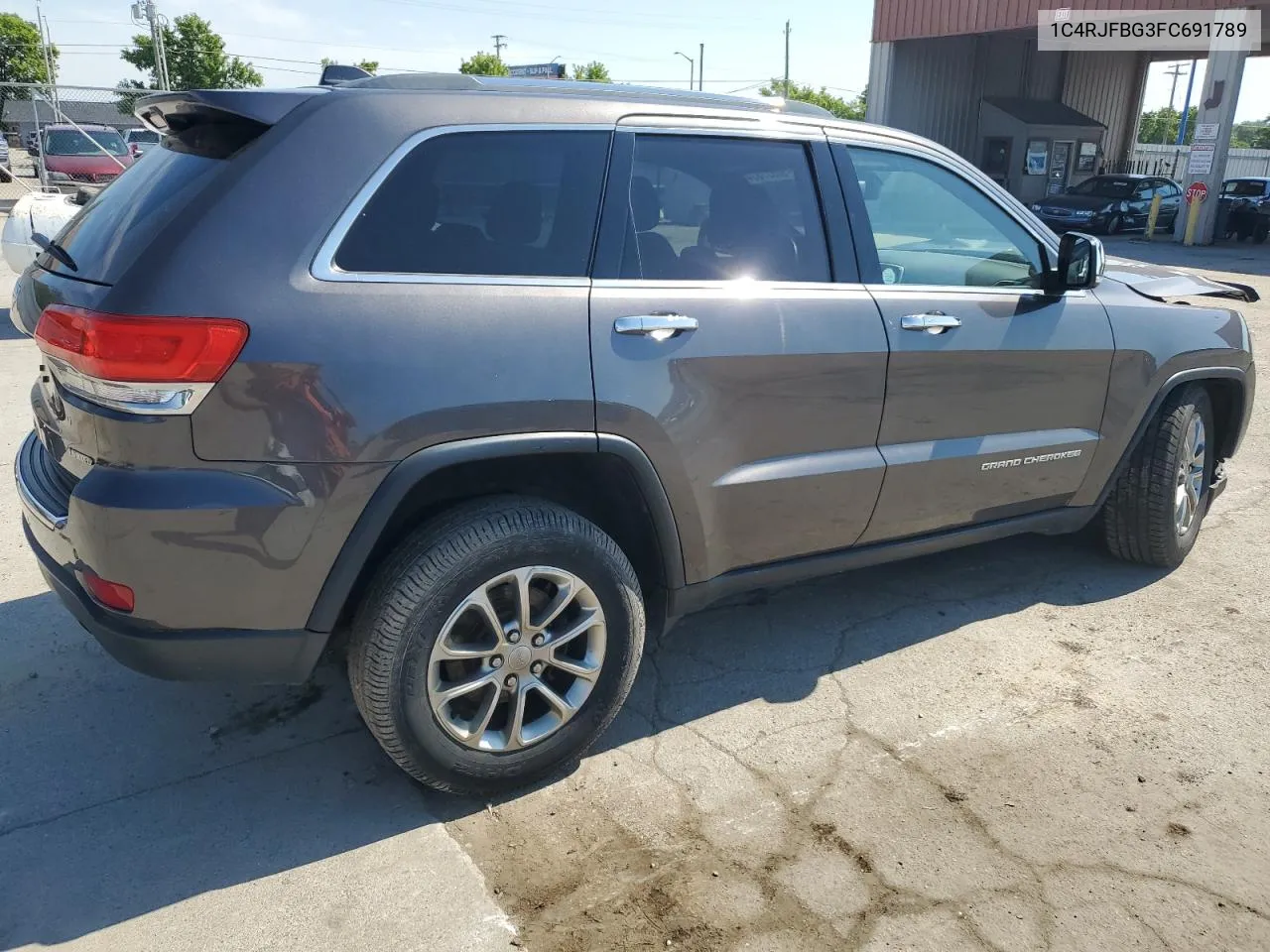 2015 Jeep Grand Cherokee Limited VIN: 1C4RJFBG3FC691789 Lot: 58927834