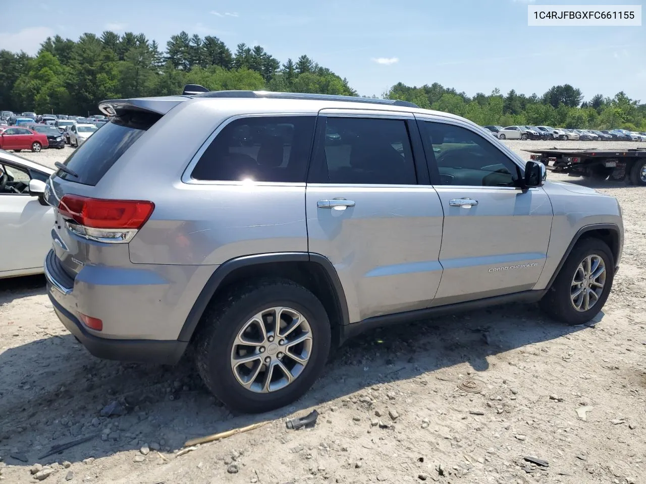 2015 Jeep Grand Cherokee Limited VIN: 1C4RJFBGXFC661155 Lot: 59199264