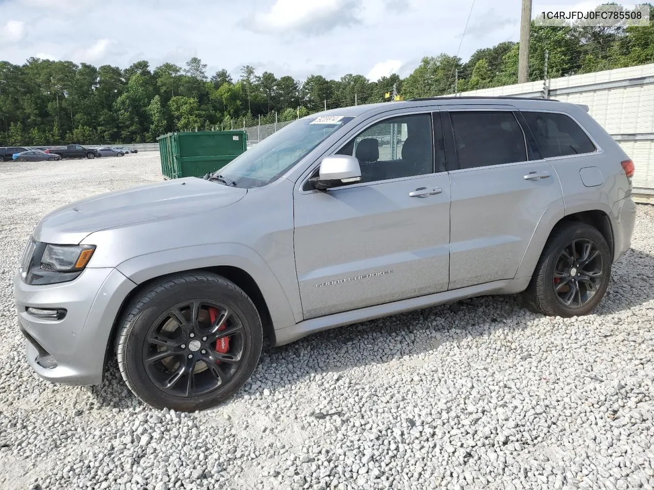 1C4RJFDJ0FC785508 2015 Jeep Grand Cherokee Srt-8