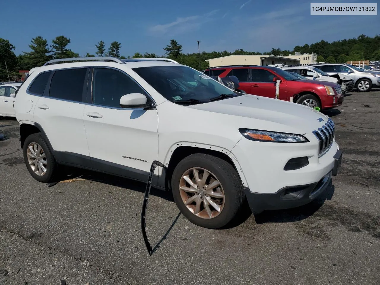 2015 Jeep Cherokee Limited VIN: 1C4PJMDB7GW131822 Lot: 59713684