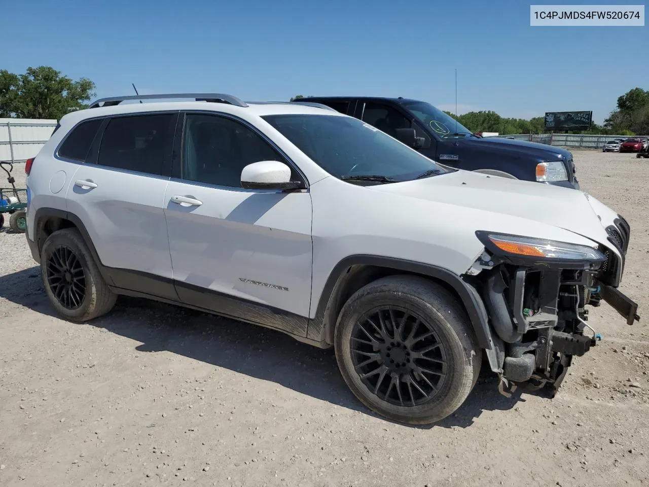 2015 Jeep Cherokee Limited VIN: 1C4PJMDS4FW520674 Lot: 60632814