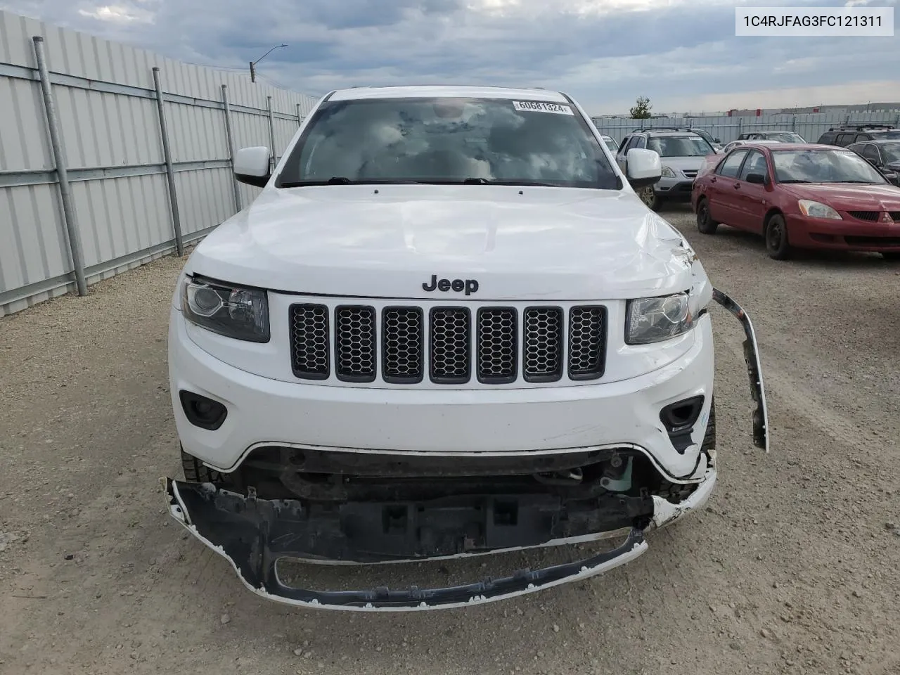 2015 Jeep Grand Cherokee Laredo VIN: 1C4RJFAG3FC121311 Lot: 60681324