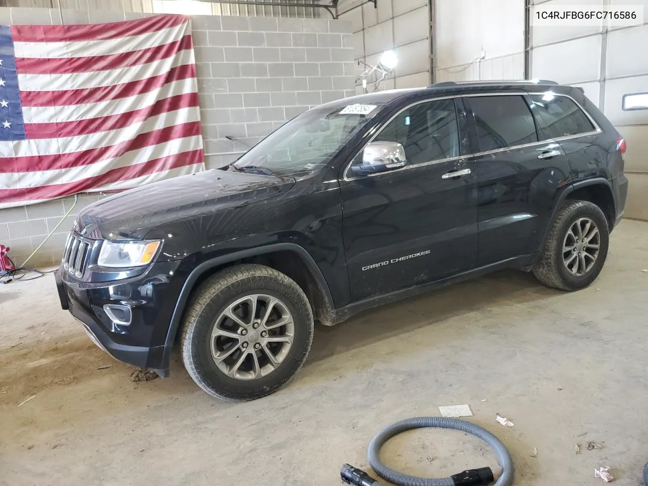 2015 Jeep Grand Cherokee Limited VIN: 1C4RJFBG6FC716586 Lot: 61087854