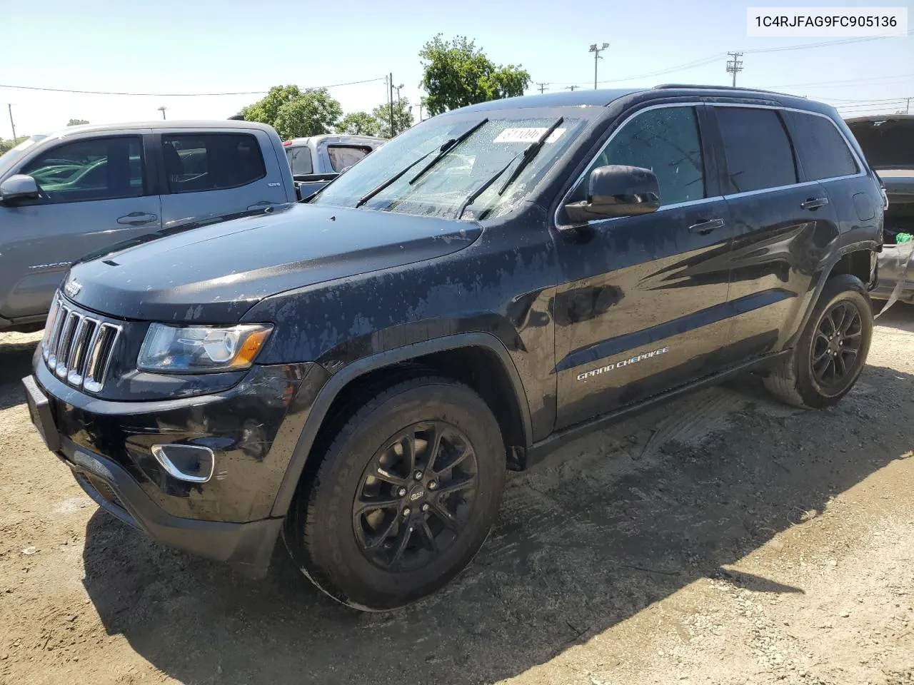 2015 Jeep Grand Cherokee Laredo VIN: 1C4RJFAG9FC905136 Lot: 61109674