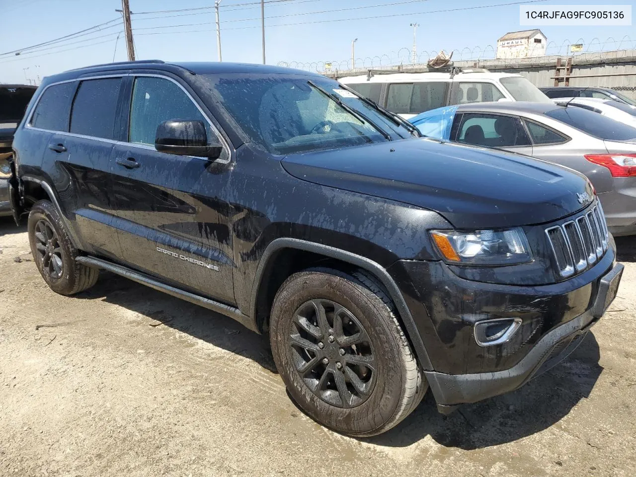 2015 Jeep Grand Cherokee Laredo VIN: 1C4RJFAG9FC905136 Lot: 61109674