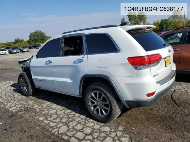 1C4RJFBG4FC638177 2015 Jeep Grand Cherokee Limited