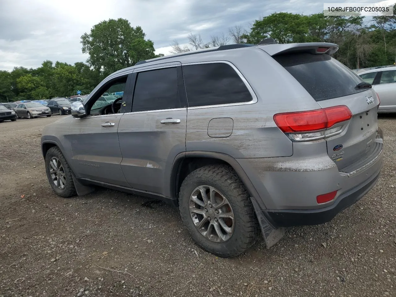 2015 Jeep Grand Cherokee Limited VIN: 1C4RJFBG0FC205035 Lot: 61474404