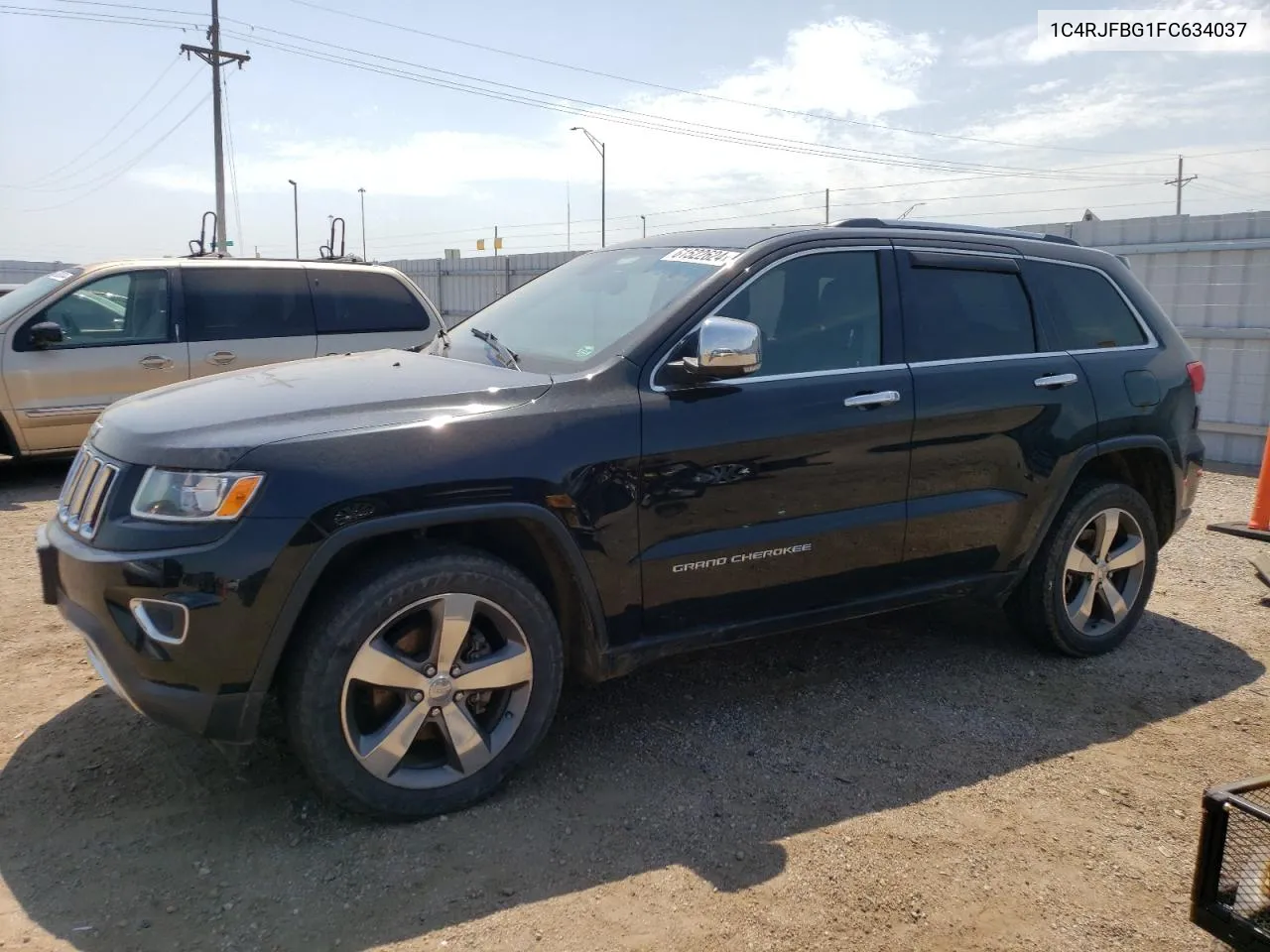 2015 Jeep Grand Cherokee Limited VIN: 1C4RJFBG1FC634037 Lot: 61522624