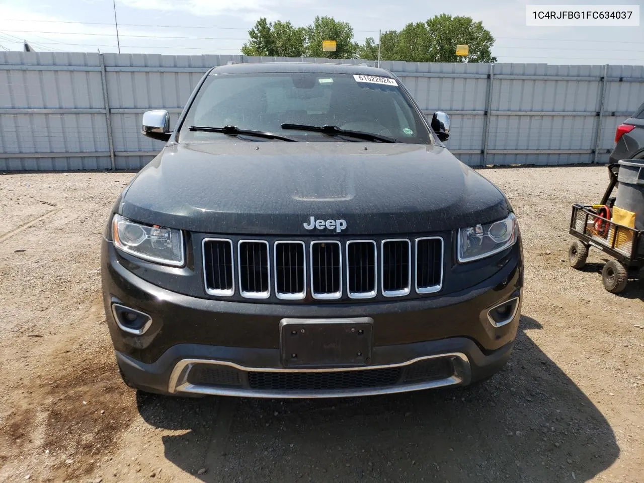 2015 Jeep Grand Cherokee Limited VIN: 1C4RJFBG1FC634037 Lot: 61522624