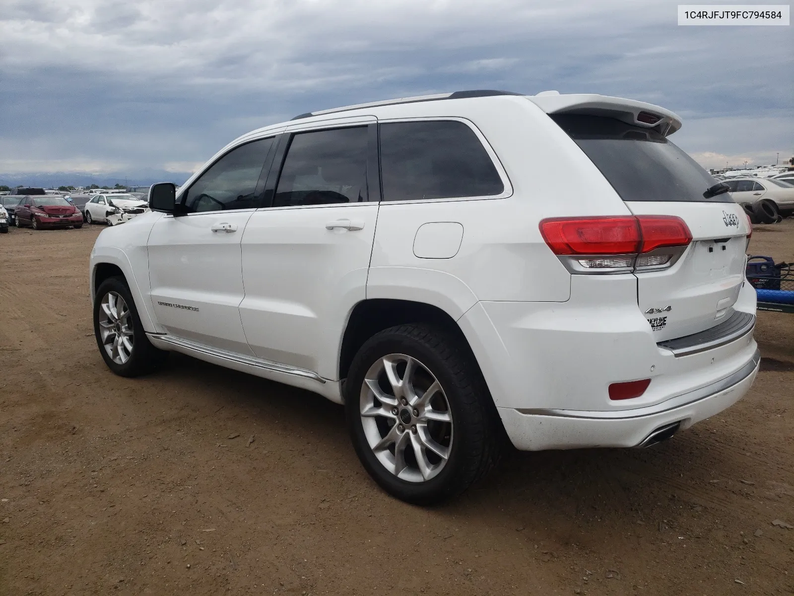 2015 Jeep Grand Cherokee Summit VIN: 1C4RJFJT9FC794584 Lot: 61525144