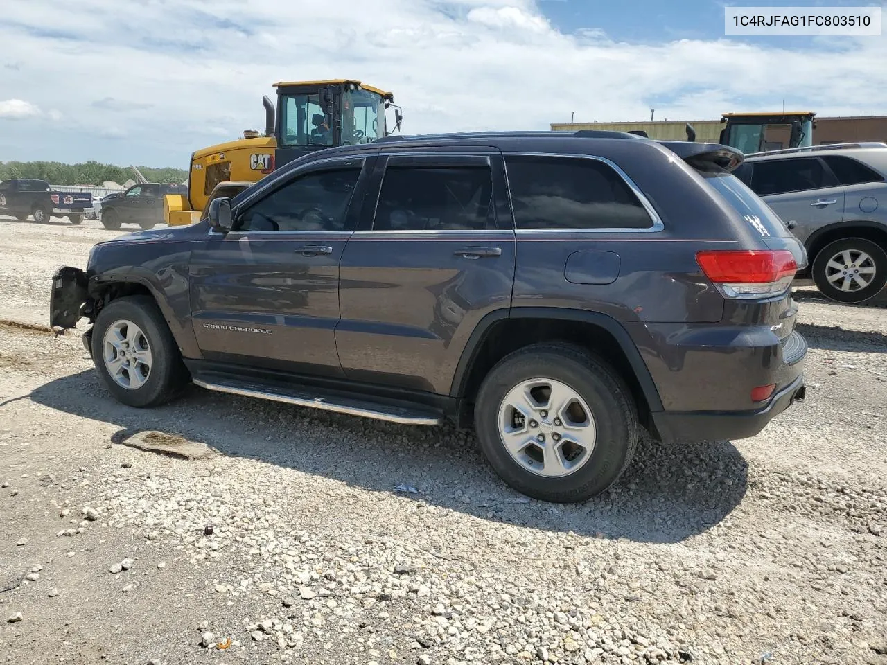 2015 Jeep Grand Cherokee Laredo VIN: 1C4RJFAG1FC803510 Lot: 61657584