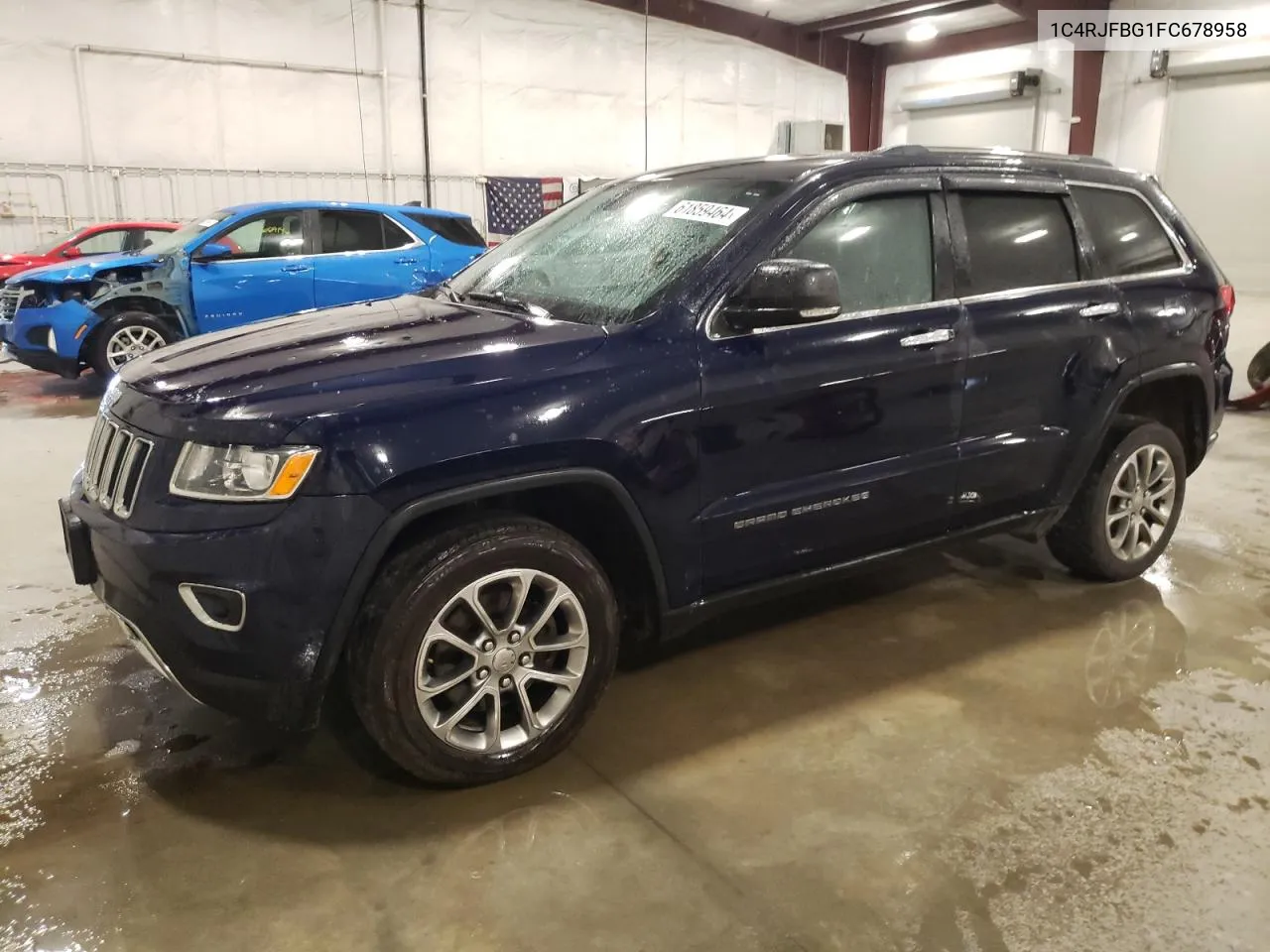 2015 Jeep Grand Cherokee Limited VIN: 1C4RJFBG1FC678958 Lot: 61859464