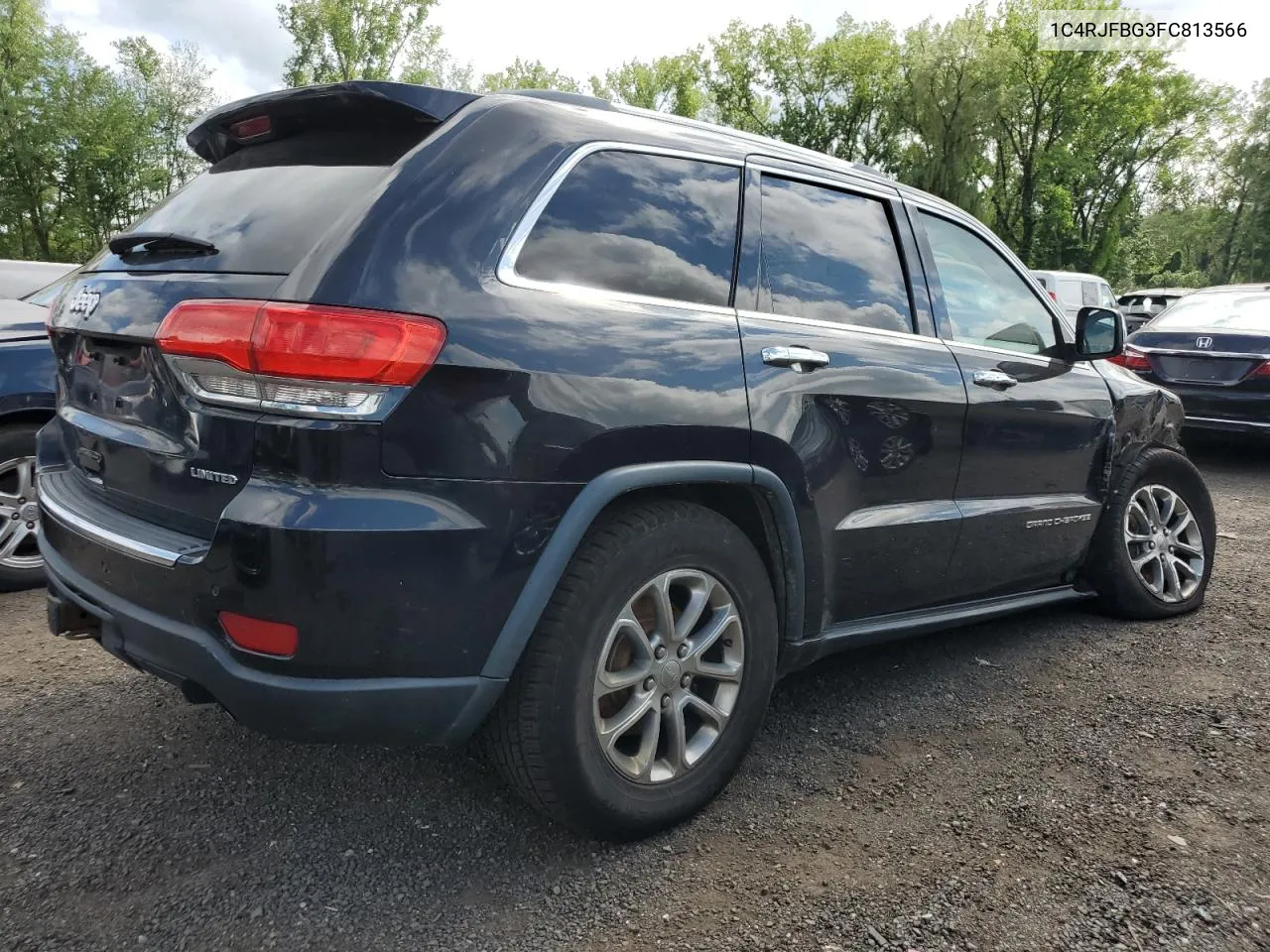 2015 Jeep Grand Cherokee Limited VIN: 1C4RJFBG3FC813566 Lot: 61988644